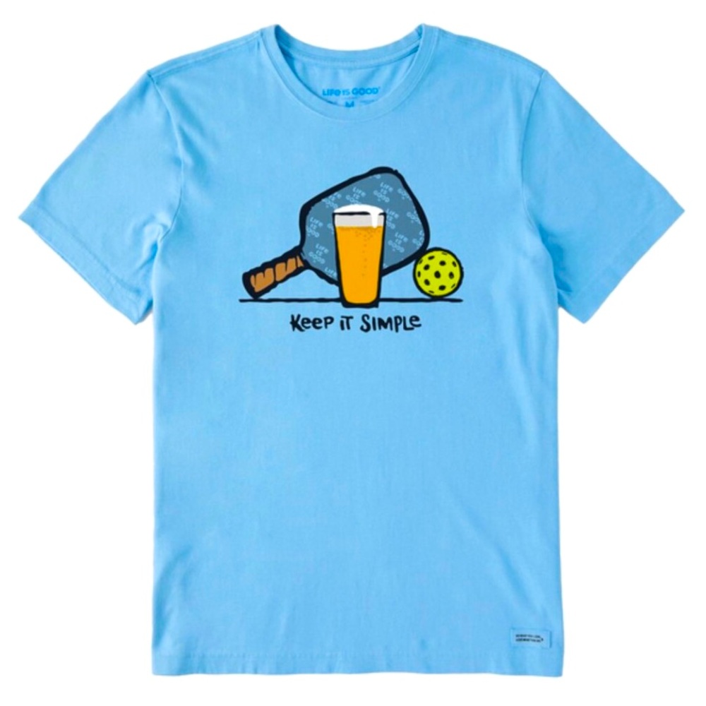 Men's Pickleball & Beer Crusher-LITE Tee